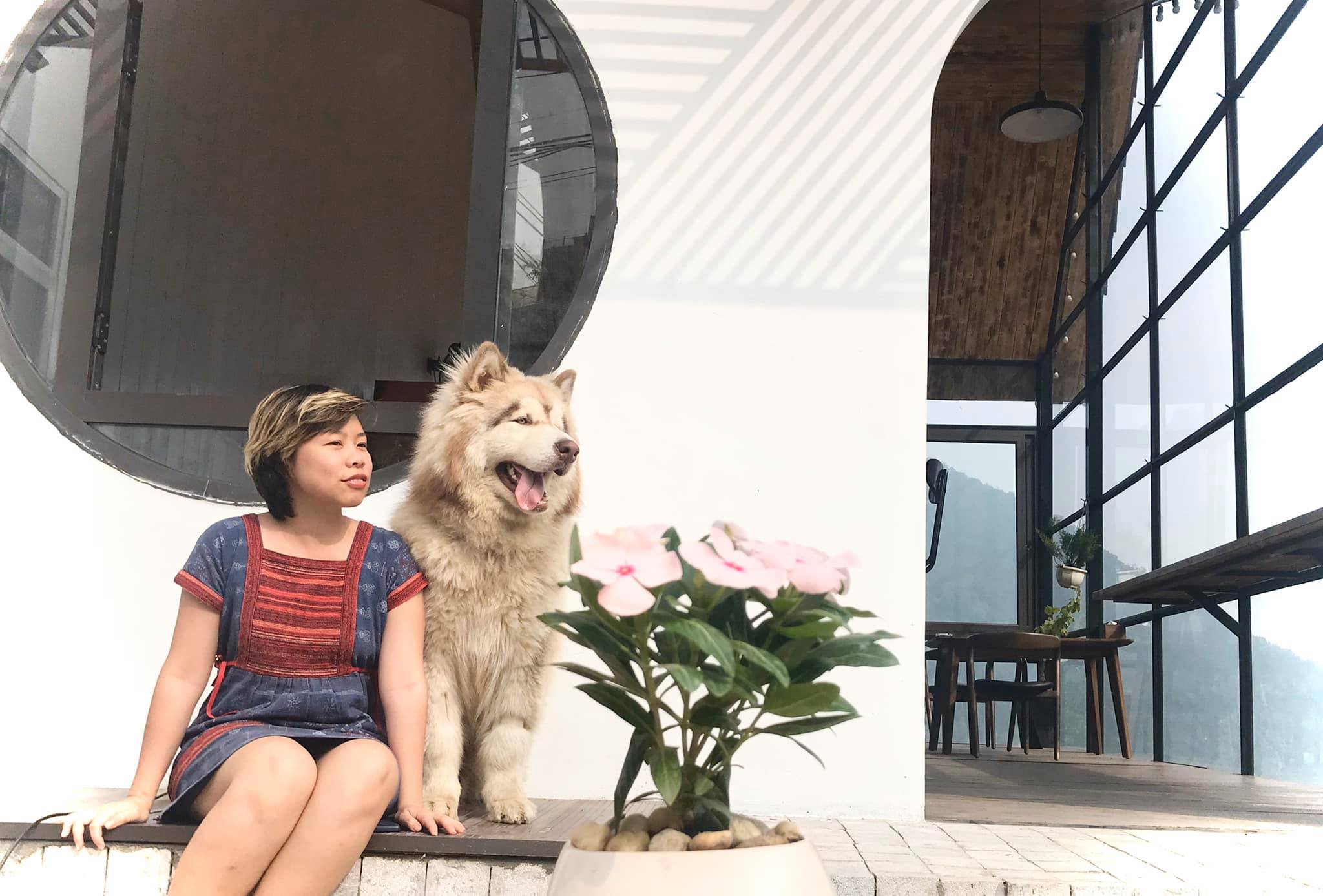 Không gian nhà hàng Le Vent Homestay